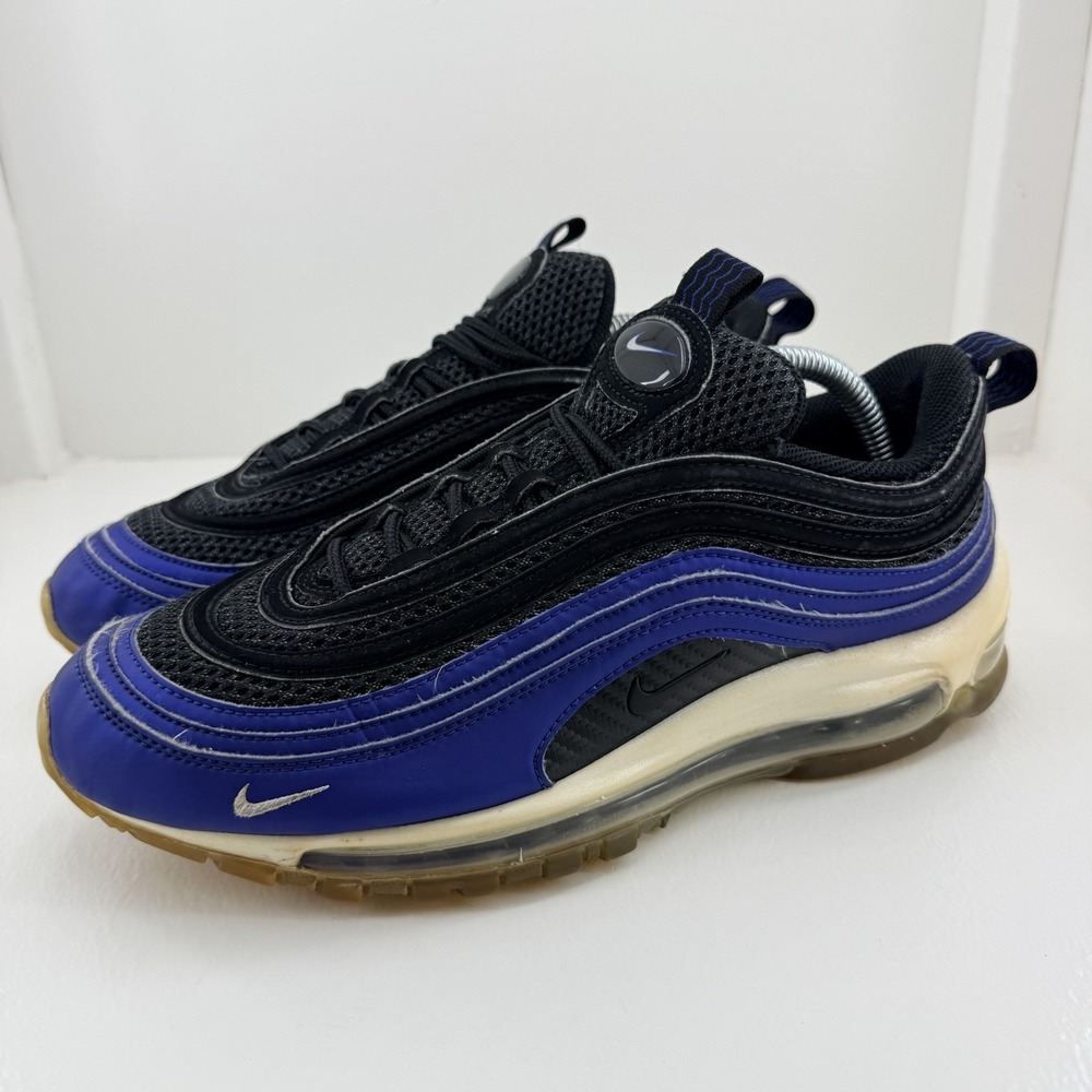 Nike Air Max 97 QS Royal Foamposite CI5011-400 Mens 10 Game Royal Black 2019
